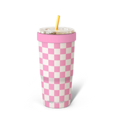 To-Go Buddy | Pink Checkered