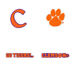 Budz | Clemson Tigers | 4-Pack Bundle