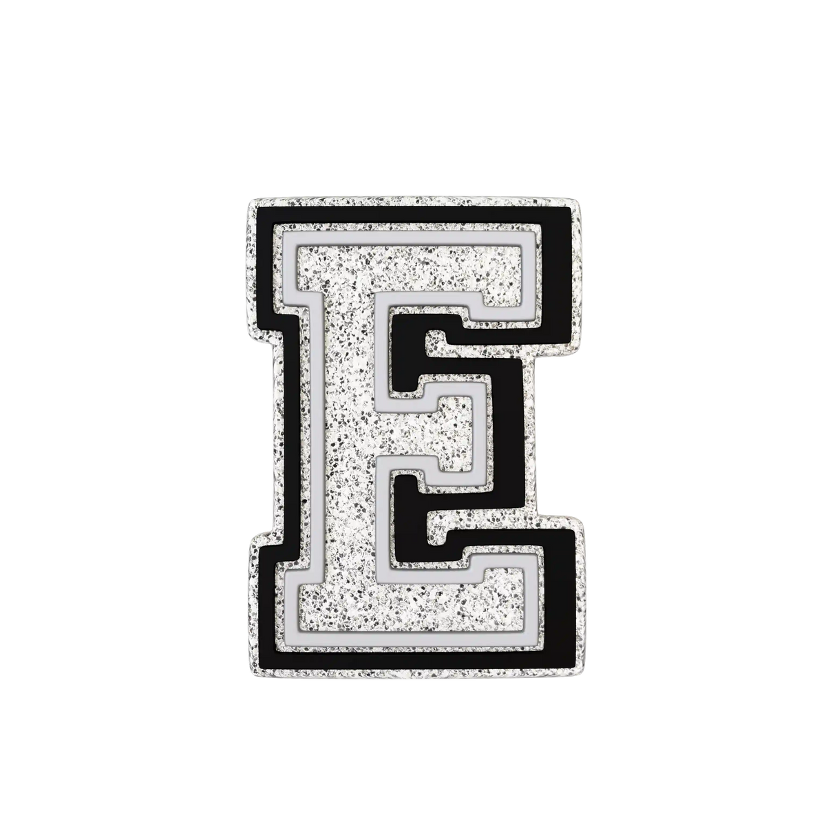 Budz | Silver Letter E